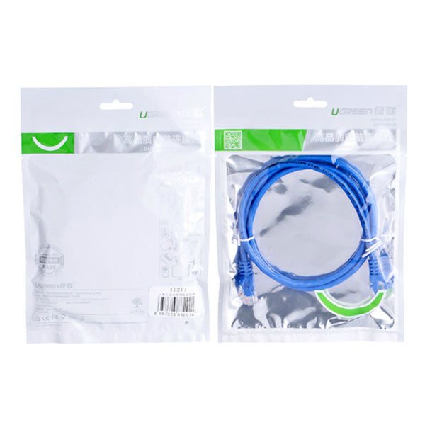 UGREEN Cat6 UTP blue color 26AWG CCA LAN Cable 1M (11201) - Sale Now
