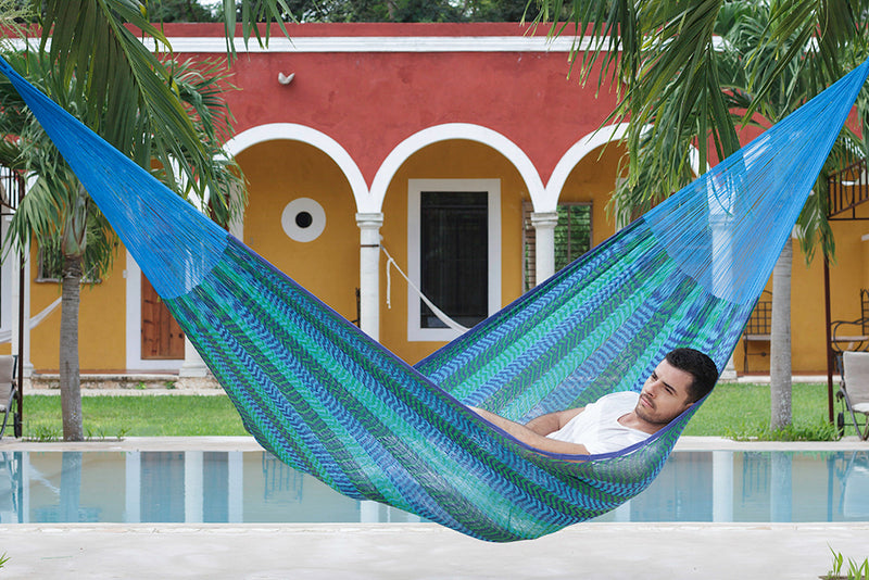 Queen Size Cotton Hammock in Caribe - Sale Now